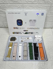 Smart Watch I20 Watch ultra 8 Blood Pressure Blood Oxygen ultra Smart Watch I20 with Earbud 10in1