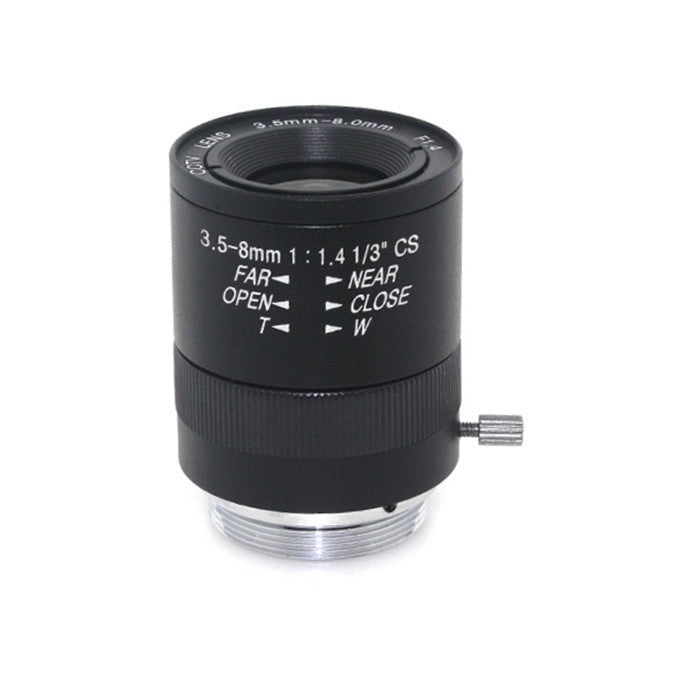 Manual Lris 3.5-8MM CCTV CCD Lens For Color Camera Auto Iris Lens